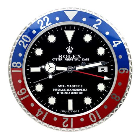 rolex wall clock